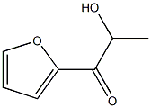 1-Propanone, 1-(2-furanyl)-2-hydroxy-, (-)- (9CI) Struktur