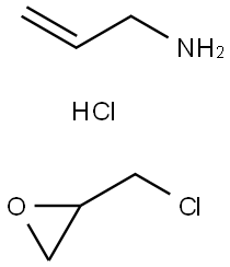 Sevelamer hydrochloride Struktur