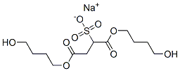 BasenaButanedioicAcid,Sulfo-1,4-Bis(4-Hydroxybutyl)Ester,MonosodiumSalt Struktur