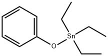 Triethylphenoxystannane Struktur