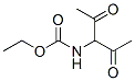 Carbamic  acid,  (1-acetyl-2-oxopropyl)-,  ethyl  ester  (9CI) Struktur