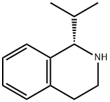 Isoquinoline, 1,2,3,4-tetrahydro-1-(1-methylethyl)-, (S)- (9CI) Struktur