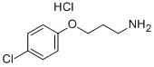 3-(4-CHLOROPHENOXY)PROPAN-1-AMINE HYDROCHLORIDE Struktur