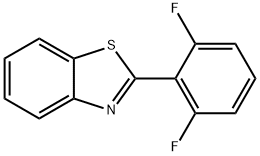 2-(2,6-Difluoro-phenyl)-benzothiazole Struktur