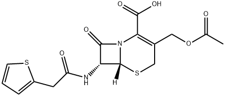 Cephalothin Struktur