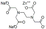 Ethylenediamine-N,N,N',N'-tetraaceticaciddisodium-zincsalt Struktur