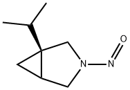 3-Azabicyclo[3.1.0]hexane,1-(1-methylethyl)-3-nitroso-,(1R)-(9CI) Struktur