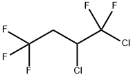 1,2-Dichloro-1,1,4,4,4-pentafluorobutane Struktur