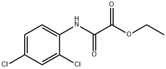 ETHYL 2-(2,4-DICHLOROANILINO)-2-OXOACETATE Struktur