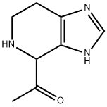 Ethanone, 1-(4,5,6,7-tetrahydro-1H-imidazo[4,5-c]pyridin-4-yl)- (9CI) Struktur