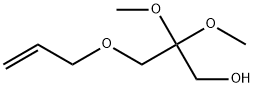 3-ALLYLOXY-2,2-DIMETHOXY-1-PROPANOL Struktur