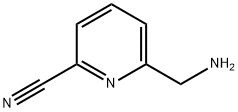 2-Pyridinecarbonitrile,6-(aminomethyl)-(9CI) Struktur