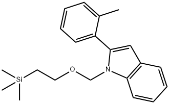 1-(TERT-BUTOXYCARBONYL)-2-(4-CYANOPHENYL)INDOLE Struktur