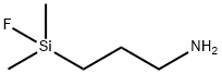 3-AMINOPROPYLDIMETHYLFLUOROSILANE Struktur