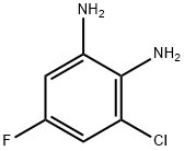 3-CHLORO-5-FLUOROBENZENE-1,2-DIAMINE, 153505-33-0, 結(jié)構(gòu)式