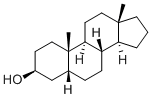 5-BETA-ANDROSTAN-3-BETA-OL Struktur