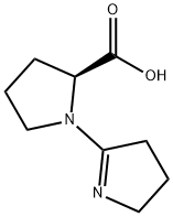 L-Proline, 1-(3,4-dihydro-2H-pyrrol-5-yl)- (9CI) Struktur