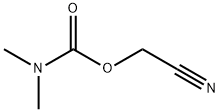 Carbamic acid, dimethyl-, cyanomethyl ester (9CI) Struktur