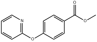 METHYL 4-(PYRIDIN-2-YLOXY)BENZOATE Struktur