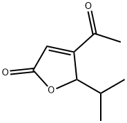 2(5H)-Furanone, 4-acetyl-5-(1-methylethyl)- (9CI) Struktur