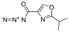 4-Oxazolecarbonyl  azide,  2-(1-methylethyl)- Struktur