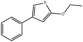 Thiophene, 2-ethoxy-4-phenyl- (9CI) Struktur