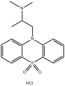 DIOXOPROMETHAZINE HYDROCHLORIDE Struktur