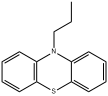 N-(n-Propyl)-phenothiazine Struktur