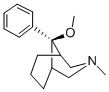 (1R,5S,9-syn)-9-メトキシ-3-メチル-9-フェニル-3-アザビシクロ[3.3.1]ノナン 化學(xué)構(gòu)造式