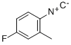 Benzene, 4-fluoro-1-isocyano-2-methyl- (9CI) Struktur