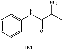 2-Amino-N-phenylpropanamide hydrochloride Struktur