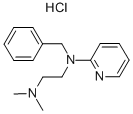 TRIPELENNAMINE HYDROCHLORIDE Struktur