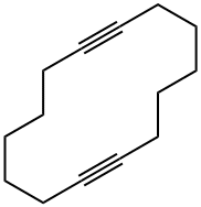 1,8-CYCLOTETRADECADIYNE Struktur