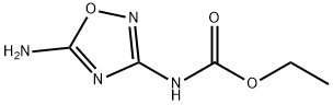 Carbamic  acid,  (5-amino-1,2,4-oxadiazol-3-yl)-,  ethyl  ester  (9CI) Struktur