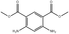 4,6-DIAMINO-1,3-BENZENEDICARBOXYLIC ACID DIMETHYL ESTER Struktur