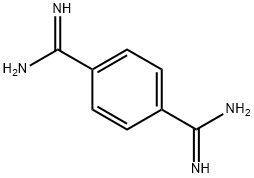 1,4-DIAMIDINOBENZENE Struktur