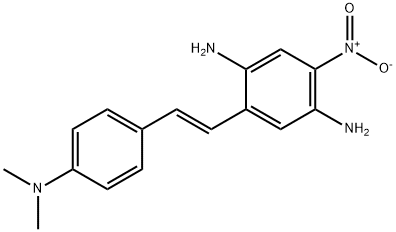 2,5-diamino-4'-(dimethylamino)-4-nitrostilbene Struktur