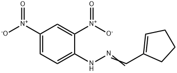 1-Cyclopentene-1-carbaldehyde (2,4-dinitrophenyl)hydrazone Struktur