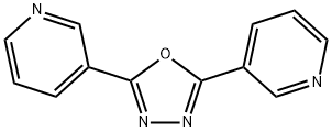 2,5-BIS(3-PYRIDYL)-1,3,4-OXADIAZOLE Struktur