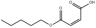 (Z)-2-Butenedioic acid 1-pentyl ester Struktur