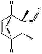 Bicyclo[2.2.1]hept-5-ene-2-carboxaldehyde, 2,3-dimethyl-, (1S,2R,3R,4R)- (9CI) Struktur