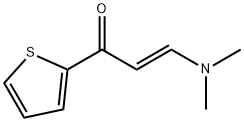 (E)-3-DIMETHYLAMINO-1-THIOPHEN-2-YL-PROPENONE Struktur