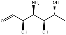 3-amino-3,6-didesoxyglucose Struktur