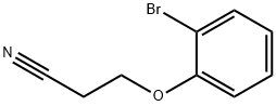 3-(2-bromophenoxy)propanenitrile Struktur