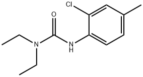 3-(2-Chloro-4-methylphenyl)-1,1-diethylurea Struktur