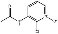 Acetamide,  N-(2-chloro-1-oxido-3-pyridinyl)- Struktur