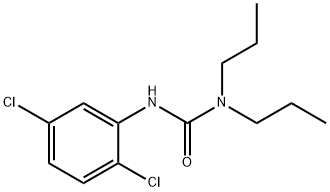 3-(2,5-Dichlorophenyl)-1,1-dipropylurea Struktur