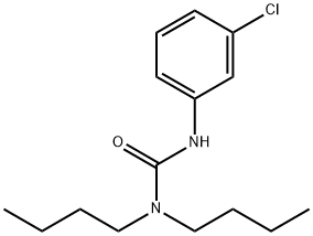 N,N-Dibutyl-N'-(m-chlorophenyl)urea Struktur