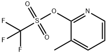 3-Methyl-2-(trifluoromethanesulfonyl)Oxypyridine Struktur