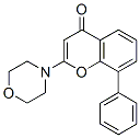 2-MORPHOLIN-4-YL-8-PHENYL-4H-CHROMEN-4-ONE Struktur